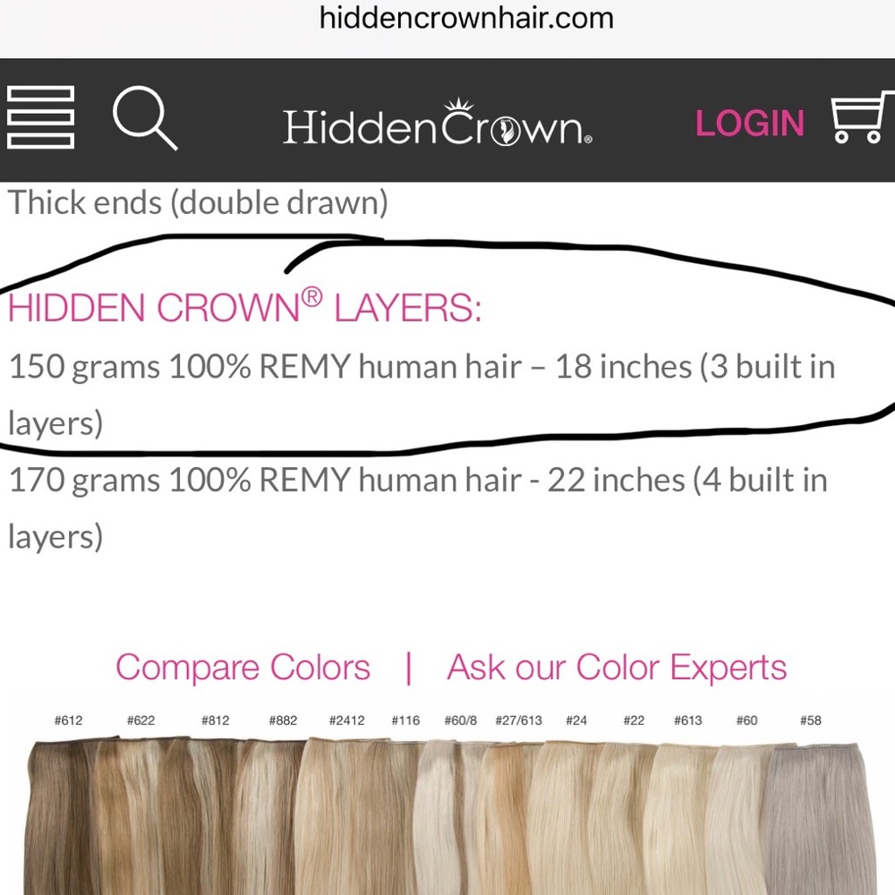 Halo hair extensions with layers